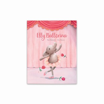 Jellycat Elly Ballerina Books USA | 78495OKID